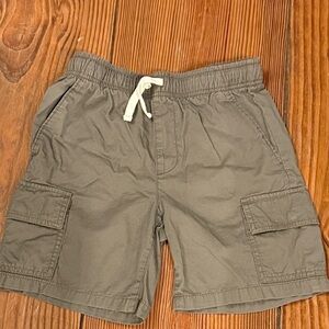 Kids Olive green/khaki Cargo Shorts
